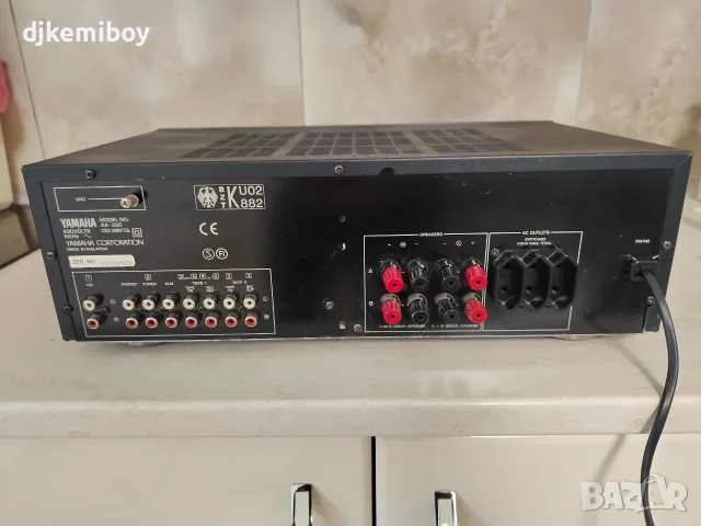 Усиловател Ямаха AX-390, снимка 4 - Ресийвъри, усилватели, смесителни пултове - 55976054