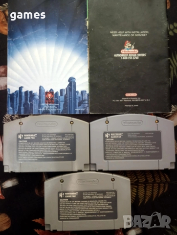 Американски игри за Nintendo 64 - лот, снимка 2 - Игри за Nintendo - 52587989