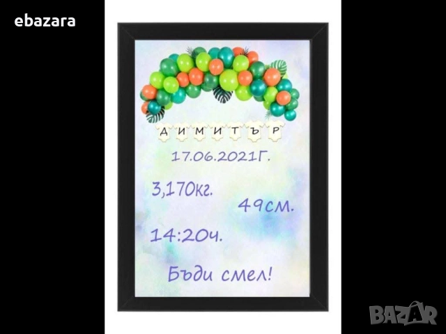 Постери със снимка и текст по ваш избор ♥️♥️♥️, снимка 18 - Декорация за дома - 51540738