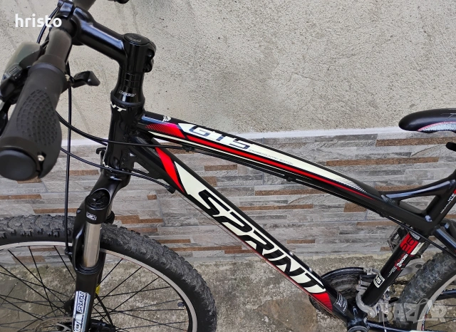 АЛУМ. велосипед SPRINT GTS 26", снимка 5 - Велосипеди - 54123318