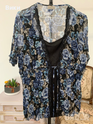 Дамска блуза в размер ХЛ, снимка 6 - Тениски - 44670465