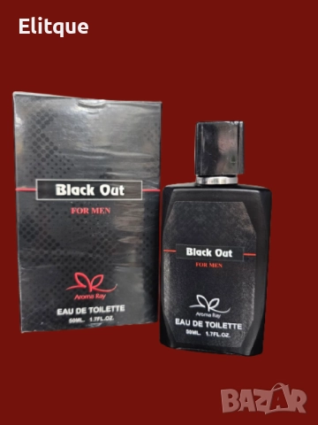 Парфюм Black Out For Men Eau De Toilette 50ml.  , снимка 5 - Мъжки парфюми - 52904111