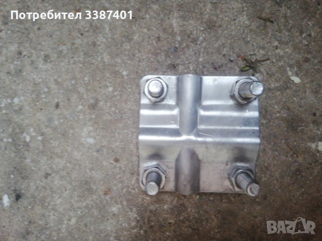 Клема за мълниезащита, универсална с три пластини, снимка 2 - Други машини и части - 36760005