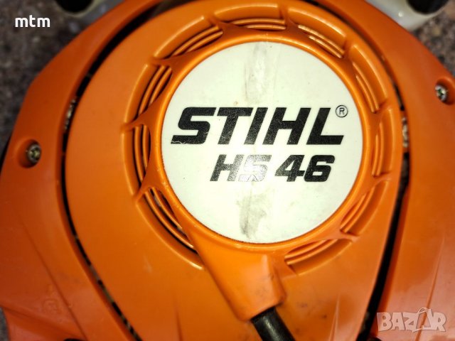 Моторен храсторез stihl hs 46, снимка 4 - Градинска техника - 38620392