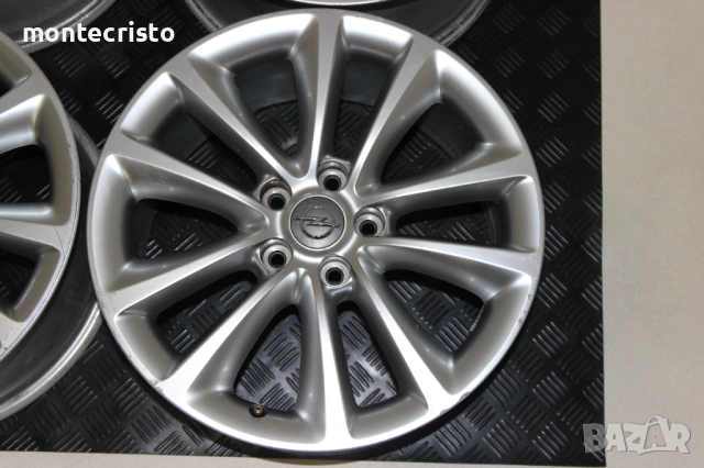 Алуминиеви джанти Opel Astra J (2009-2016г.) 18 цола 5x115 70.2 / 13259251, снимка 7 - Гуми и джанти - 53932151