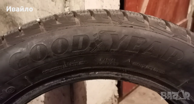 Продавам 4 броя Зимни гуми 215.60.17 на 1 сезон дот 2019 Goodyear , снимка 4 - Гуми и джанти - 54086226