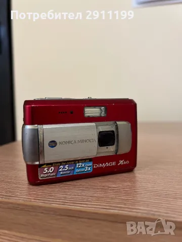 Фотоапарат Konica Minolta 5,0Mp, снимка 2 - Фотоапарати - 50384501