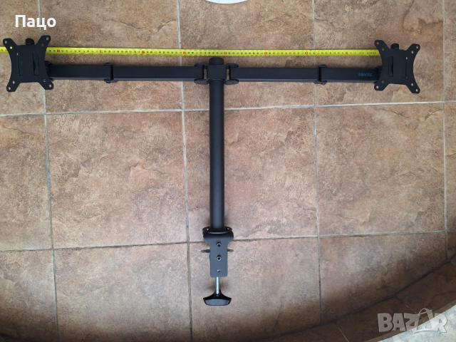 BONTEC стойка за два монитора, регулируема