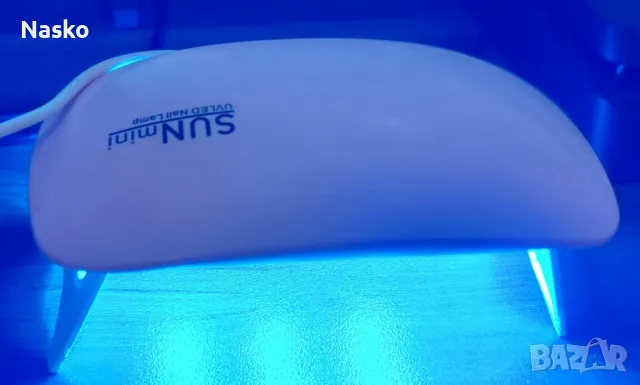 Мини преносима лампа за гел лак, снимка 2 - Продукти за маникюр - 48949475