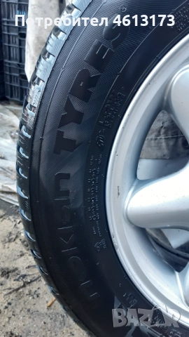 Джанти 15' за Мерцедес с гуми Нокиан 195/65/15 Дот 06/24, снимка 10 - Гуми и джанти - 52776814