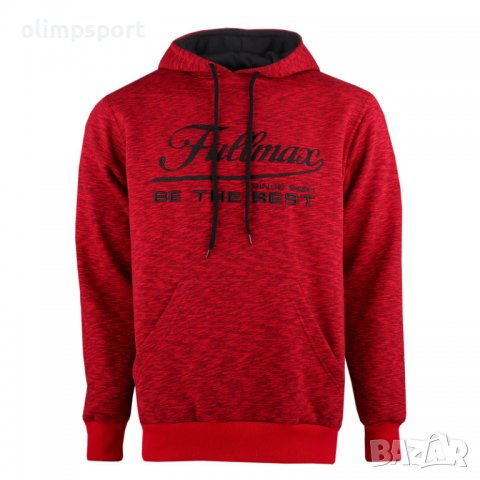 Суитшърт F245 Суитшърт Fullmax С дълъг ръкав Различни цветове Качулка с връзки Състав 90% памук, 10%, снимка 5 - Суичъри - 36956153