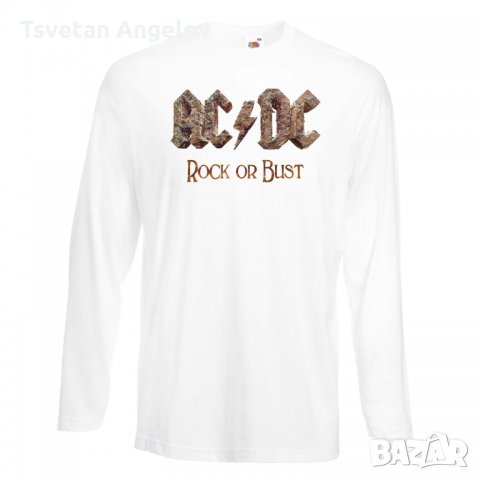 Разпродажба! Мъжка тениска AC DC 1