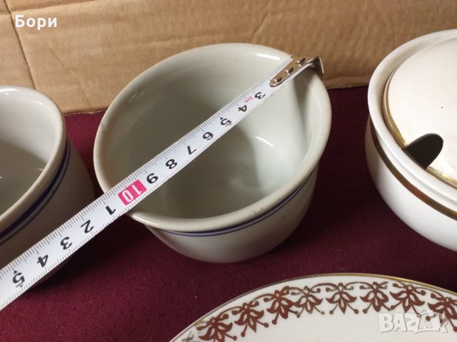 Български порцелан  17 части, снимка 12 - Чинии - 34521478