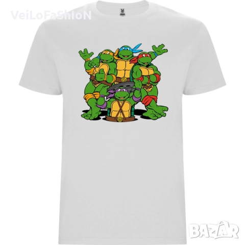 Нова детска тениска с Костенурките нинджа, снимка 2 - Детски тениски и потници - 45506599