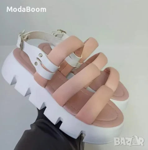 Равни сандали - Неопрен, снимка 4 - Сандали - 48123694