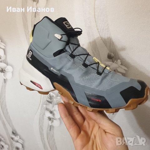 туристически обувки за бягане Salomon Cross Hike GTX GORE-TEX mid  номер 39-39,5, снимка 16 - Други - 38541421