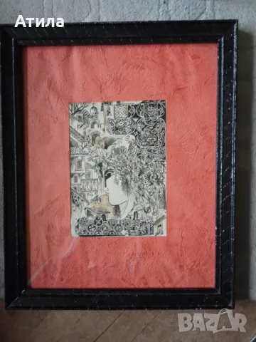 картина Пловдив 55/45 см, снимка 4 - Картини - 49162675