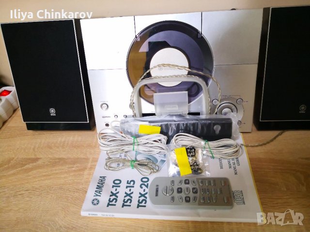 Yamaha CRX TS20 CD тунер аудиосистема с тонколони и дистанционно , снимка 14 - Аудиосистеми - 35052654