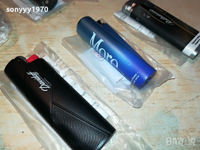 SOBRANIE-DAVIDOFF-МАРКОВИ МЕТАЛНИ ЗАПАЛКИ 1504221102, снимка 7 - Запалки - 36464480
