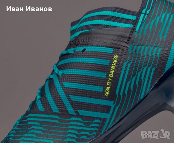 бутонки  ADIDAS NEMEZIZ 17.2 FG  номер 42,5-43,5, снимка 5 - Футбол - 36783912