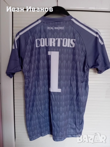 Чисто нов оригинален екип на Реал Мадрид - Тибо Куртоа, снимка 3 - Футбол - 51743066