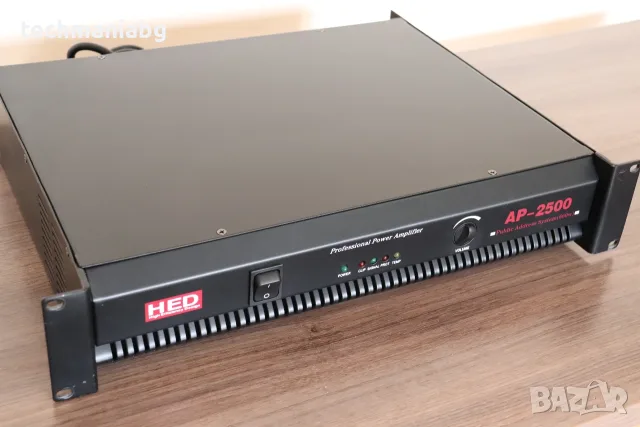 Професионален PA усилвател HED AP-2500 – 660W / 100V / 70V / 4-16Ω
