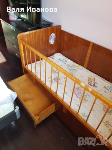 Бебешко легло с матрак, снимка 5 - Бебешки легла и матраци - 29513423