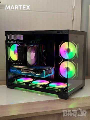 Геймърски компютър, Xeon E5-2650 V2, RX 580 8GB, 32GB