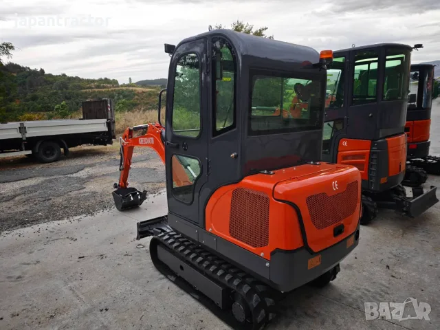 Багер Yanmar ЧИСТО НОВ Yanmar мотор 2.5 тона, снимка 6 - Индустриална техника - 56171103
