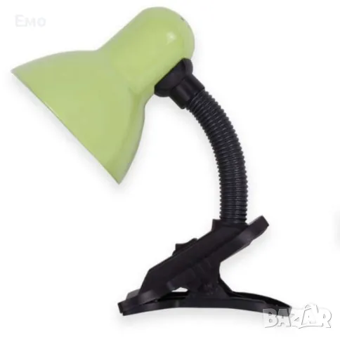 Настолна лампа със щипка с цветове за всеки стил - Кага, Е27, снимка 16 - Настолни лампи - 48615738