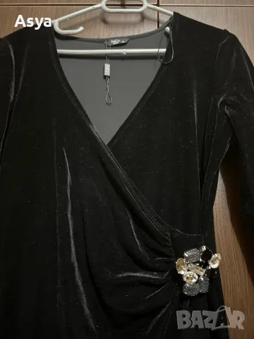 Черна рокля М&Co, снимка 7 - Рокли - 48018402