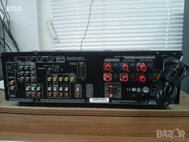 7.1 канален ресивър ONKYO TX-SR 577, снимка 9 - Ресийвъри, усилватели, смесителни пултове - 52770995