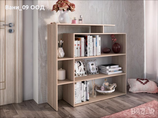 Голяма етажерка в 2 цвята