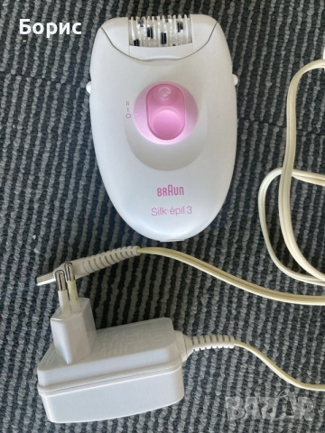 Епилатор Braun Silk Epil 3, отличен, снимка 2 - Епилатори - 55732434