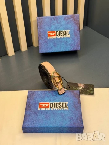 колани от естествена кожа в кутия diesel , снимка 7 - Колани - 50595465