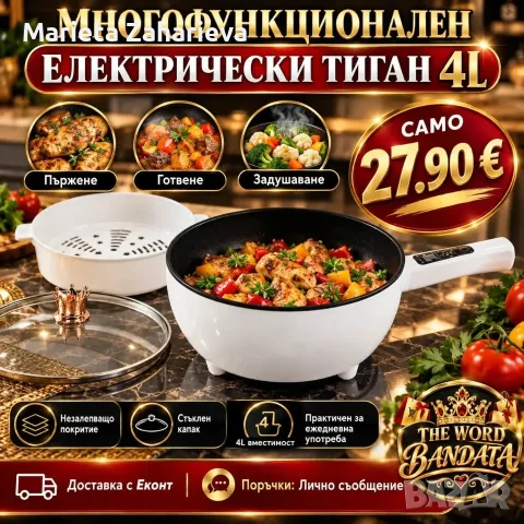 Много функционален електрически тиган.