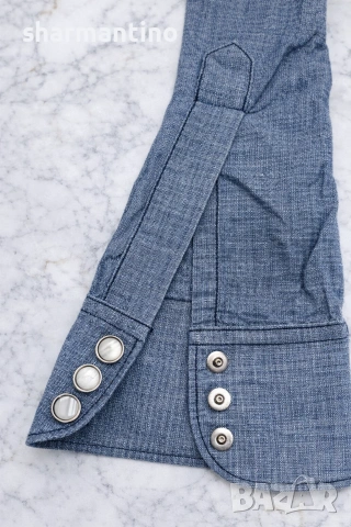 Levis Denim 1955 Vintage риза L/M, снимка 2 - Ризи - 54248740