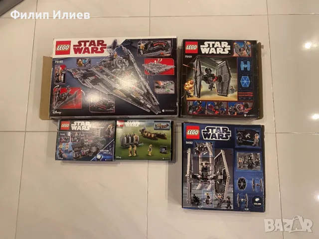 Lego Star Wars 9492,75101,75169,75190,40686, снимка 2 - Колекции - 49089532