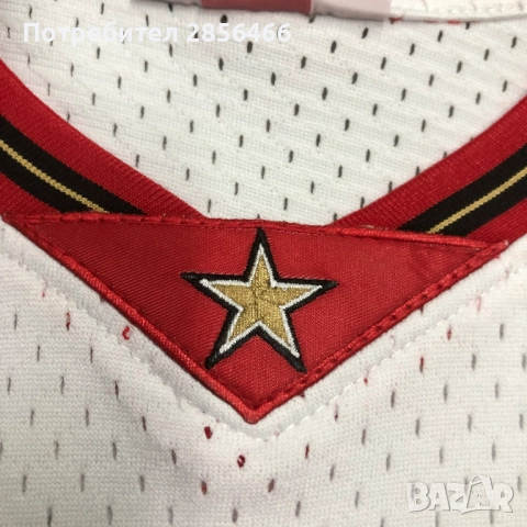 Мъжки потник Mitchell & Ness Allen Iverson Philadelphia 76ers season 1997-98 размер XXL, снимка 7 - Тениски - 51964492