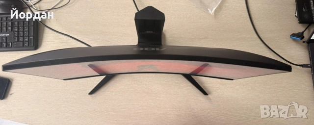Монитор AOC Gaming Curved C24G1, снимка 4 - Монитори - 53889293