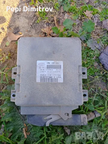 Peugeot 206 компютър  двигател ECU 9636727380, снимка 2 - Части - 50023748