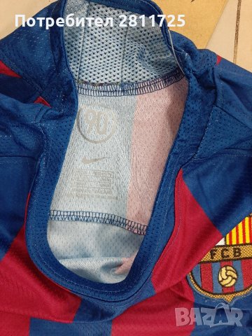 Тениска Роналдиньо Барселона ретро легенди , снимка 6 - Футбол - 44573118