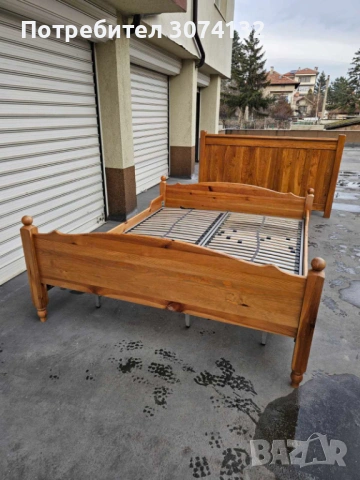 Масивна спалня в стил Рустик, снимка 2 - Спални и легла - 53308013