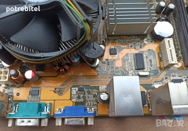 Дънна платка - Asus P5G-MX i945GC, снимка 2 - Дънни платки - 49167228