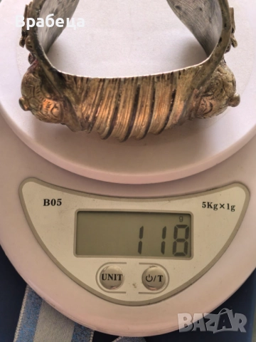 Рядка възрожденска гривна. Кубалия, снимка 9 - Антикварни и старинни предмети - 51704483