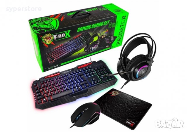 4 в 1 Комплект за Геймъри Roxpower Predator, SS300663