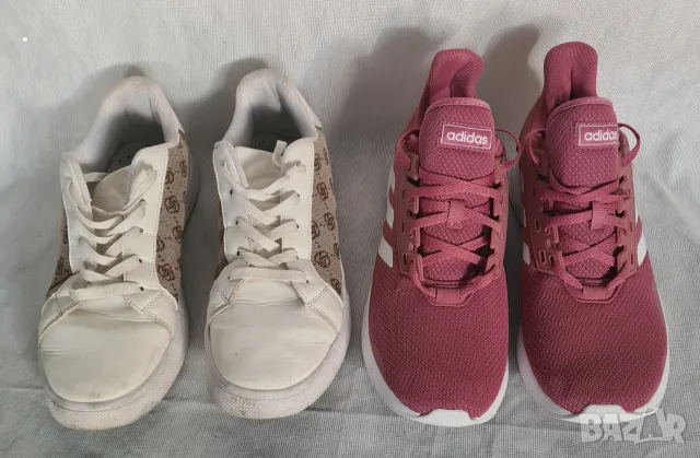 Маратонки adidas и Guess