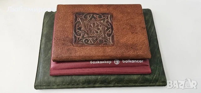 Ретро кожени папки/ 3 модела, снимка 2 - Антикварни и старинни предмети - 50867634