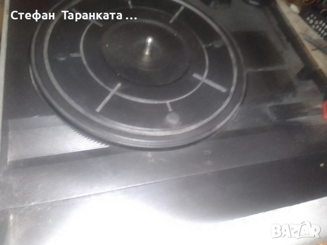 Грамофон, радио тунер, CD player, усилвател и вградени говорители в едно , снимка 3 - Грамофони - 51936533