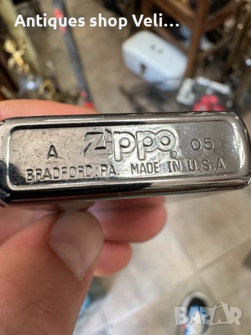 Класическа запалка ZIPPO №7107 , снимка 5 - Запалки - 50821914